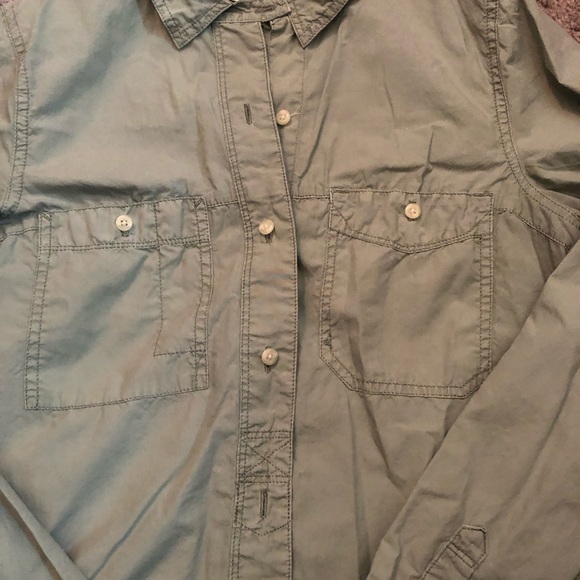 Green Madewell button down light weight - Picture 2 of 5